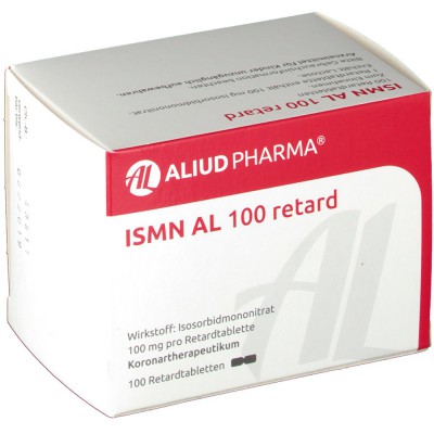 Фото препарата Исмн Ал ISMN AL RETARD - 100 таблеток  